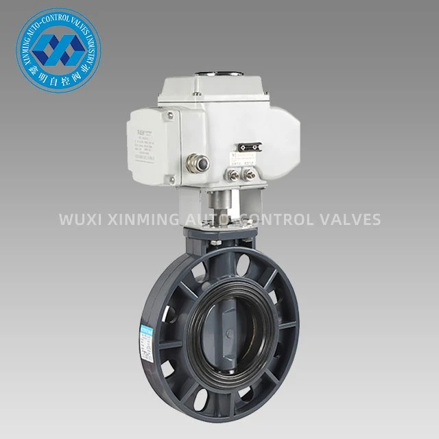 Supapă fluture PVC