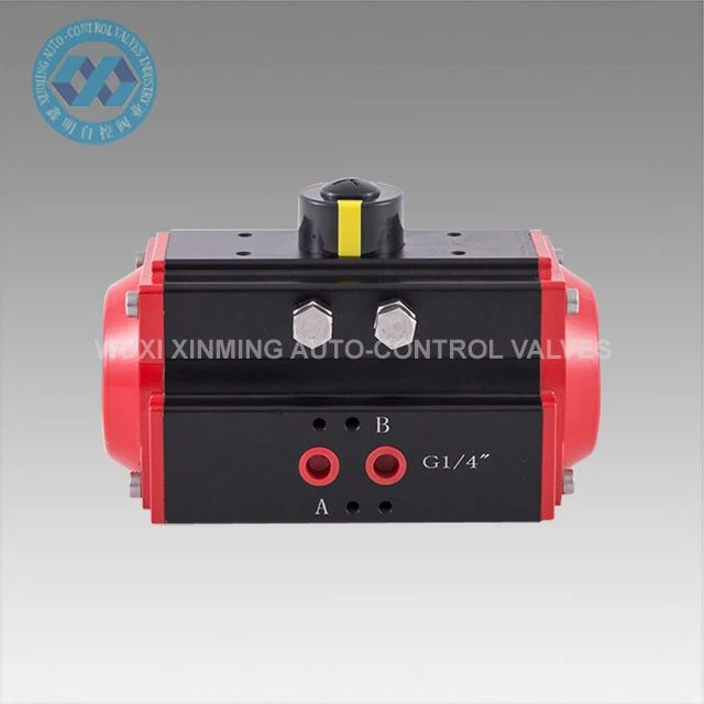 Actuator cu cremalieră și pinion