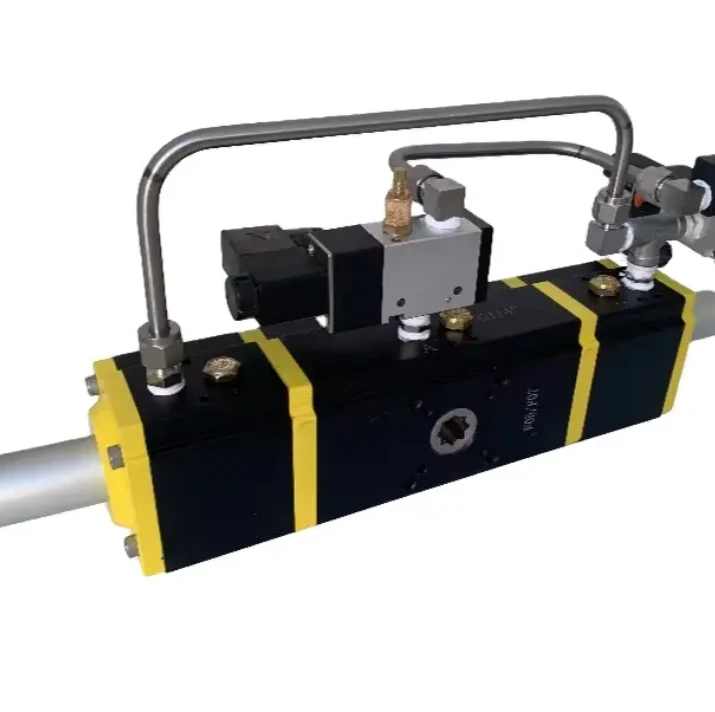 Valvă cu mingea cu 2 căi 3 etape actuator pneumatic