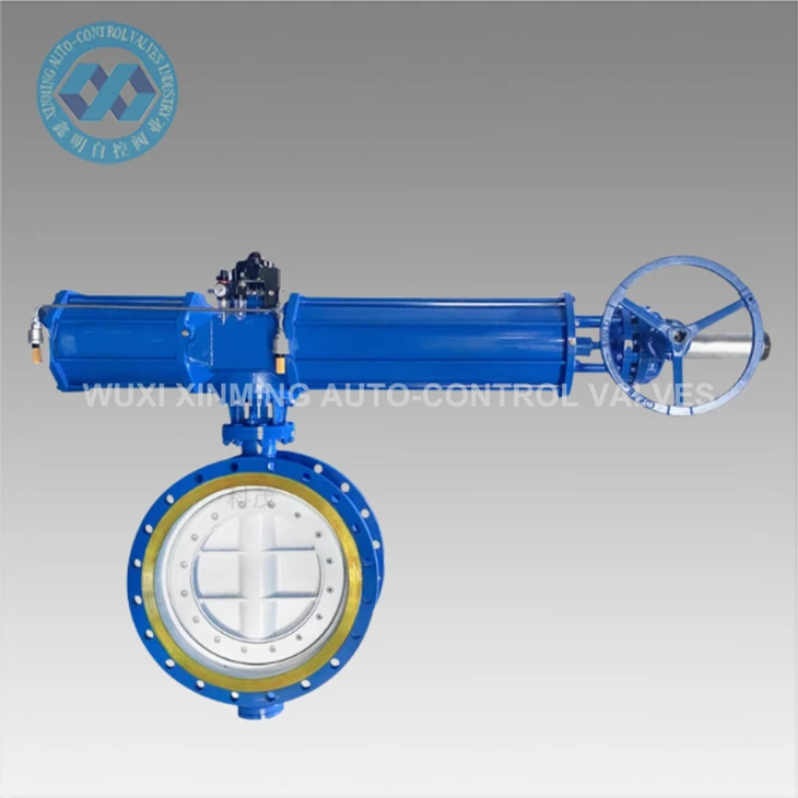 info-1-1 Manufacturers Direct Sales Large Torque Large Valve Fork Type Pneumatic Actuator