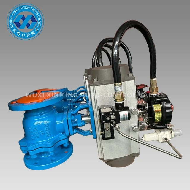 Pneumatic Actuated Ball Valve factory