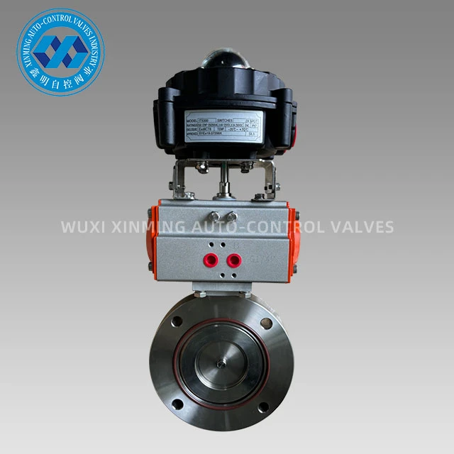 info-1-1 Pneumatic Actuator Vacuum Butterfly Valve