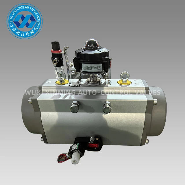 Servomotor pneumatic cu acțiune simplă
