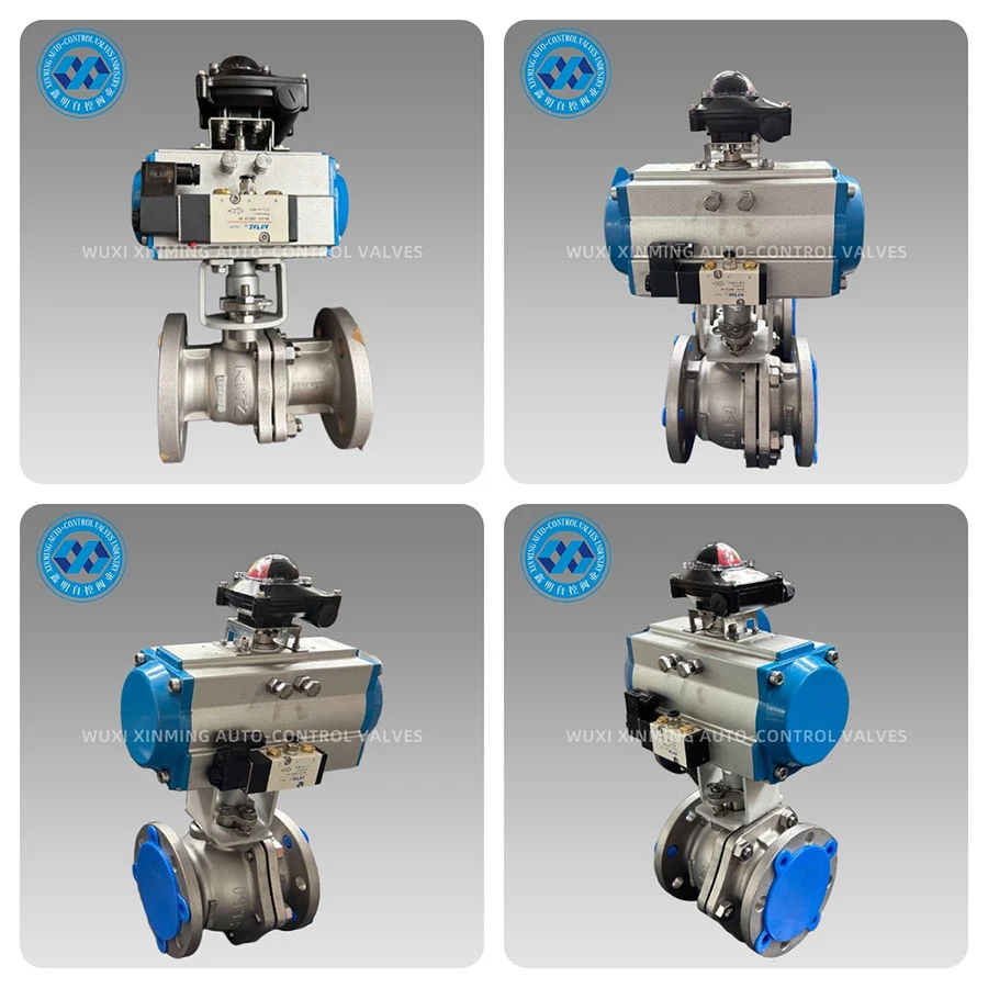 pneumatic control ball valve