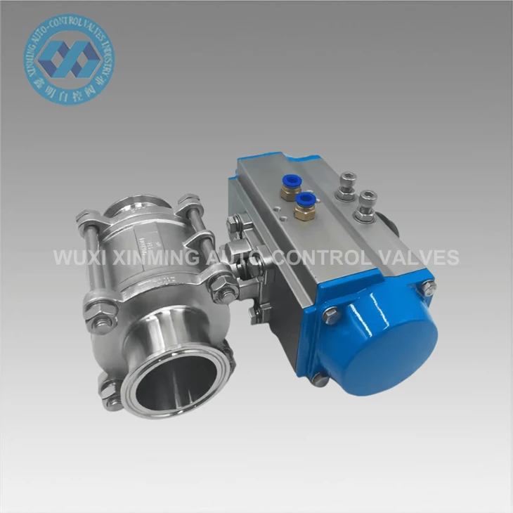 Sanitary Pneumatic Ball Valve