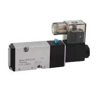 2- mod 5- port valve solenoid pneumatic de înaltă presiune (0-10 MPA)