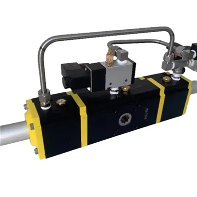 Valvă cu mingea cu 2 căi 3 etape actuator pneumatic