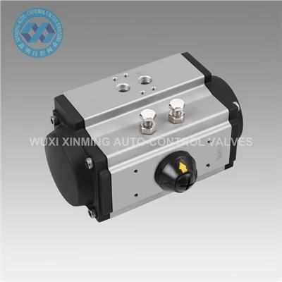 90 de grade rotative rotative cu acționare dublă cu acțiune pneumatică, actuator pneumatic cu acțiune unică
