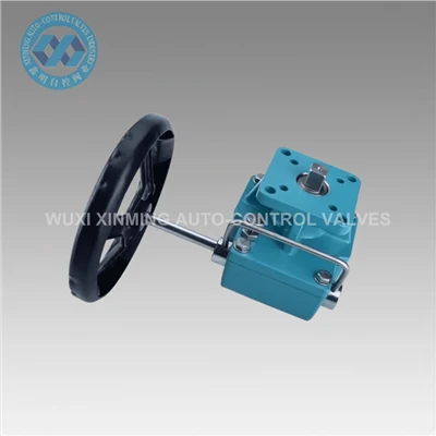 Actuator manual detașabil pentru actuatoarele pneumatice