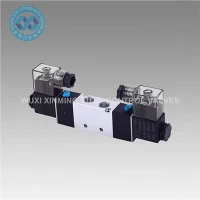 Supapă de solenoidă pneumatică înaltă - performanță cu două poziții cu cinci modalități cu bobină electrică