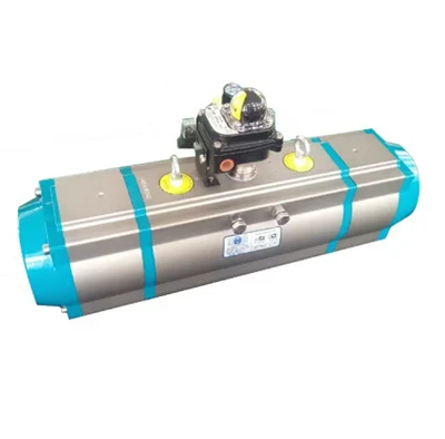 TRI CLAMP VALVE TREI MILVE A ACTUATOR pneumatic în trei etape