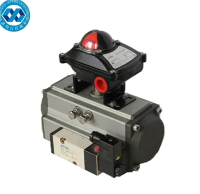 Supapă Airtac Cilindru Pneumatic Actuator cu indicator de poziție a actuatorului